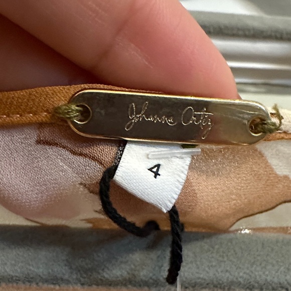 Johanna Ortiz Floral Orange and Cream Maxi Dress - Picture 10 of 12